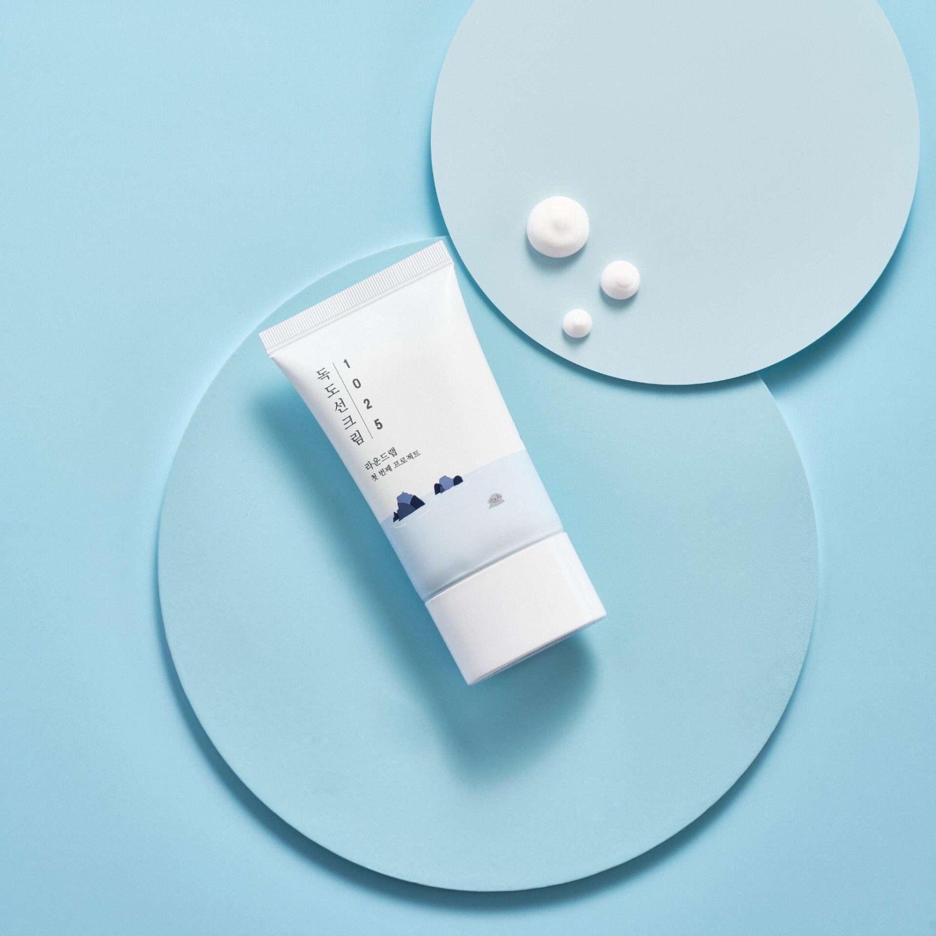 Round Lab - 1025 Dokdo Sunscreen SPF 50+ PA++++ - Filter Cream - 50ml - Image 3
