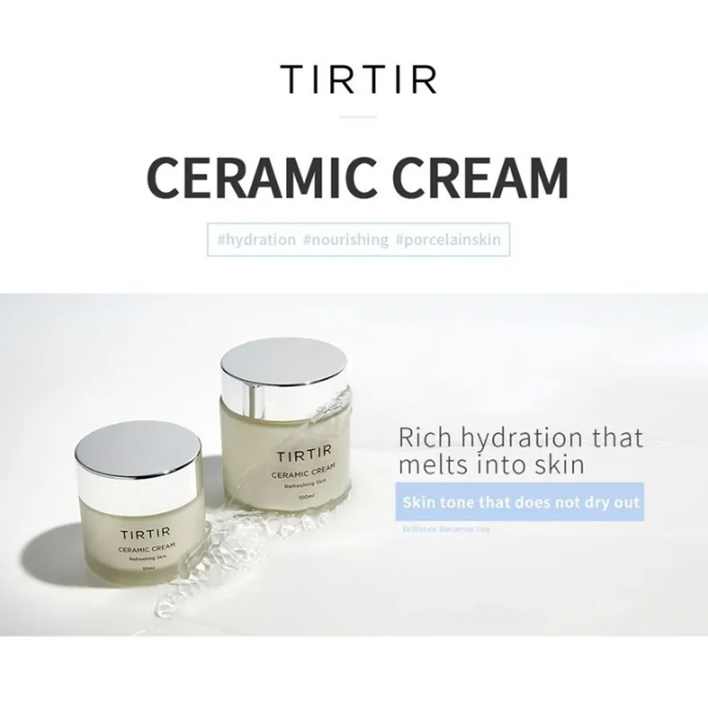 TIRTIR Ceramic Cream - Strongly Moisturizing Face Cream 50ml - Image 2