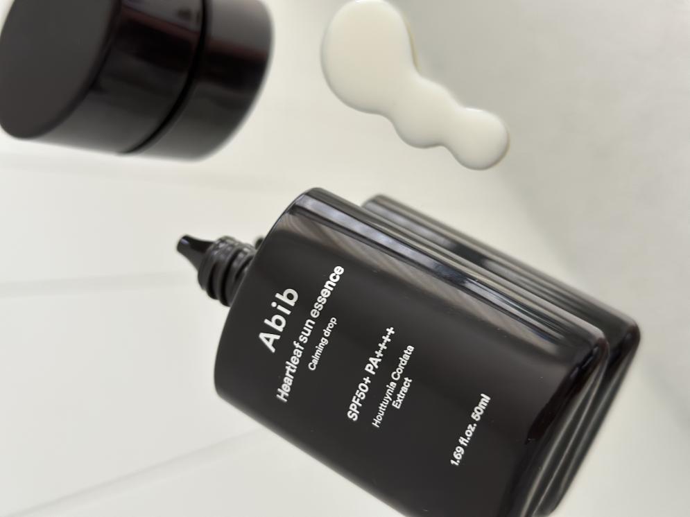 Abib - Heartleaf Sun Essence Calming Drop - Soothing Sun Essence with Heartleaf SPF50 PA++++ - 50ml - Image 2