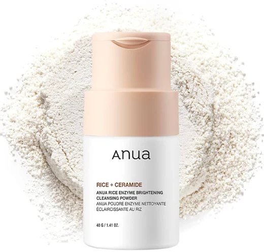 Anua - Rice Enzyme Brightening Cleansing Powder - Enzymatic Face Powder - 40g - Image 3