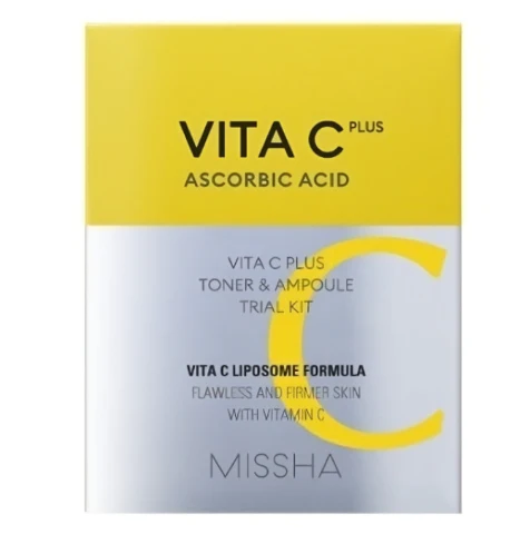 MISSHA Vita C Plus Toner & Ampoule Trial Kit - Image 2