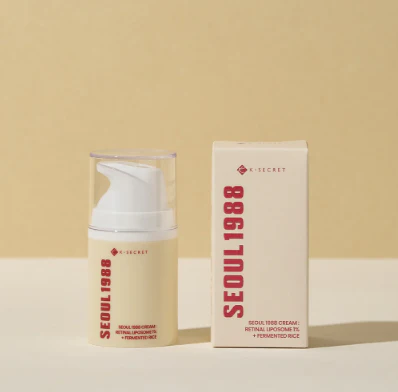 K-SECRET SEOUL 1988 Cream: Retinal Liposome 1% + Fermented Rice 50ml