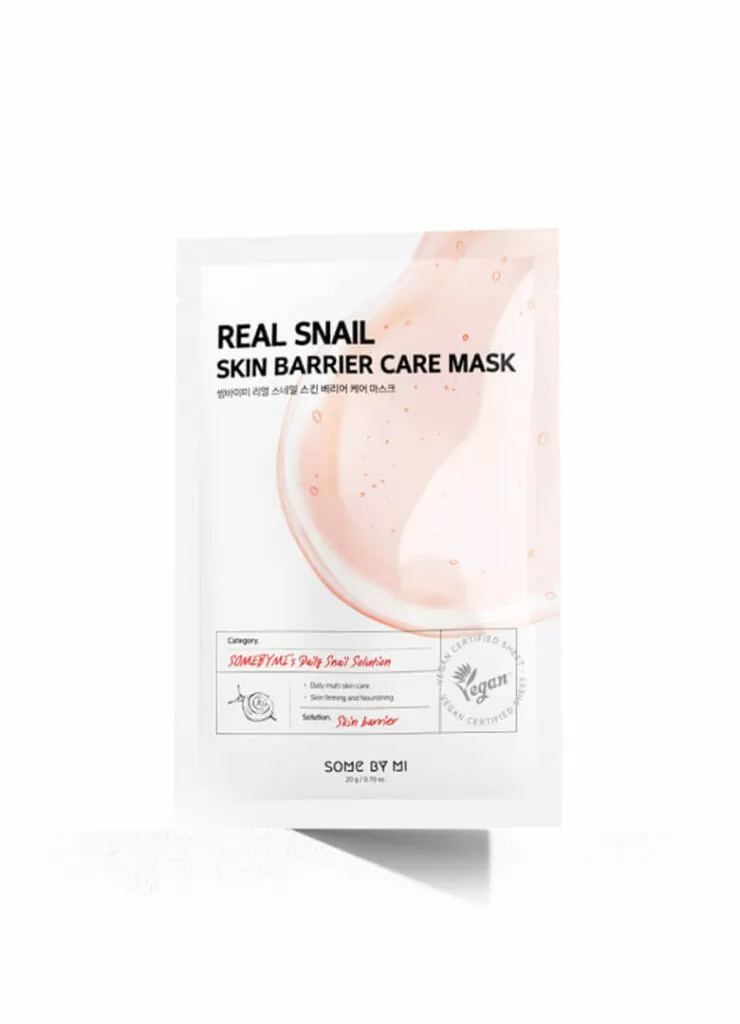 Some by Mi - Real Snail Skin Barrier Care Mask 20g