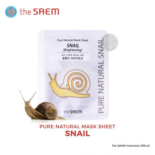 THE SAEM Pure Natural Snail Mask Sheet - Image 2