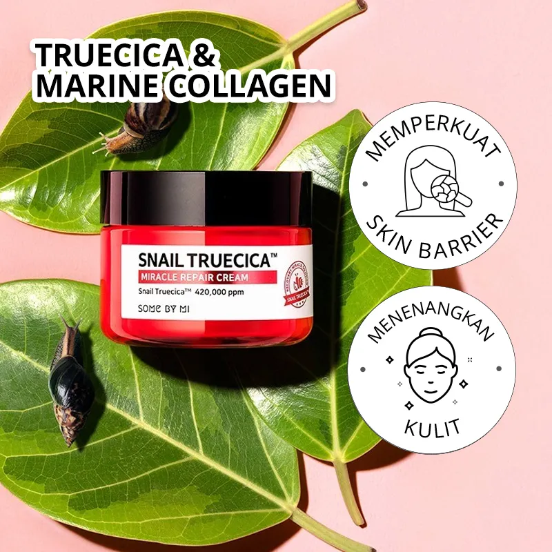 Some by Mi - Snail truecica miracle cream 60ml - Image 3