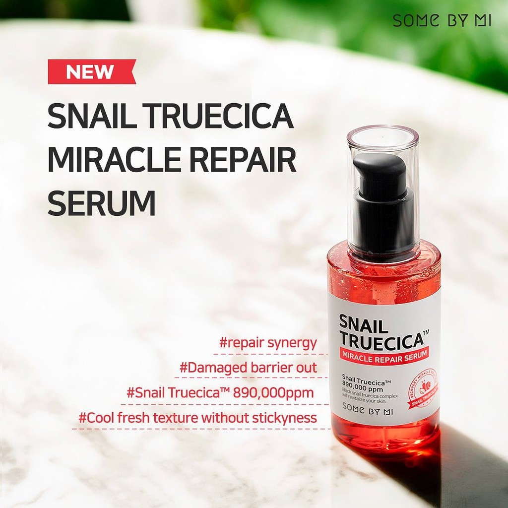 SOME BY MI Snail Snail TrueCICA Miracle Repair Serum 50ml - Image 2