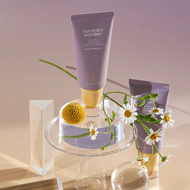 HaruHaru - Black Rice Pure Mineral Relief Daily Sunscreen - Image 3