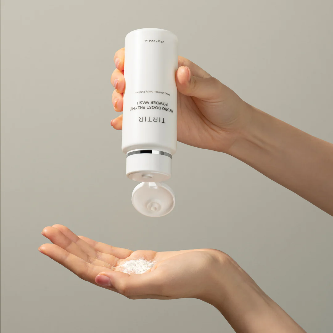 TIRTIR - Hydro Boost Enzyme Powder Wash - Enzymatic Powder for Facial Cleansing - 75g - Image 4