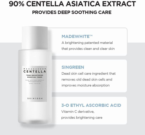 Skin1004 - Madagascar Centella Tone Brightening Boosting Toner 210ml - Image 2