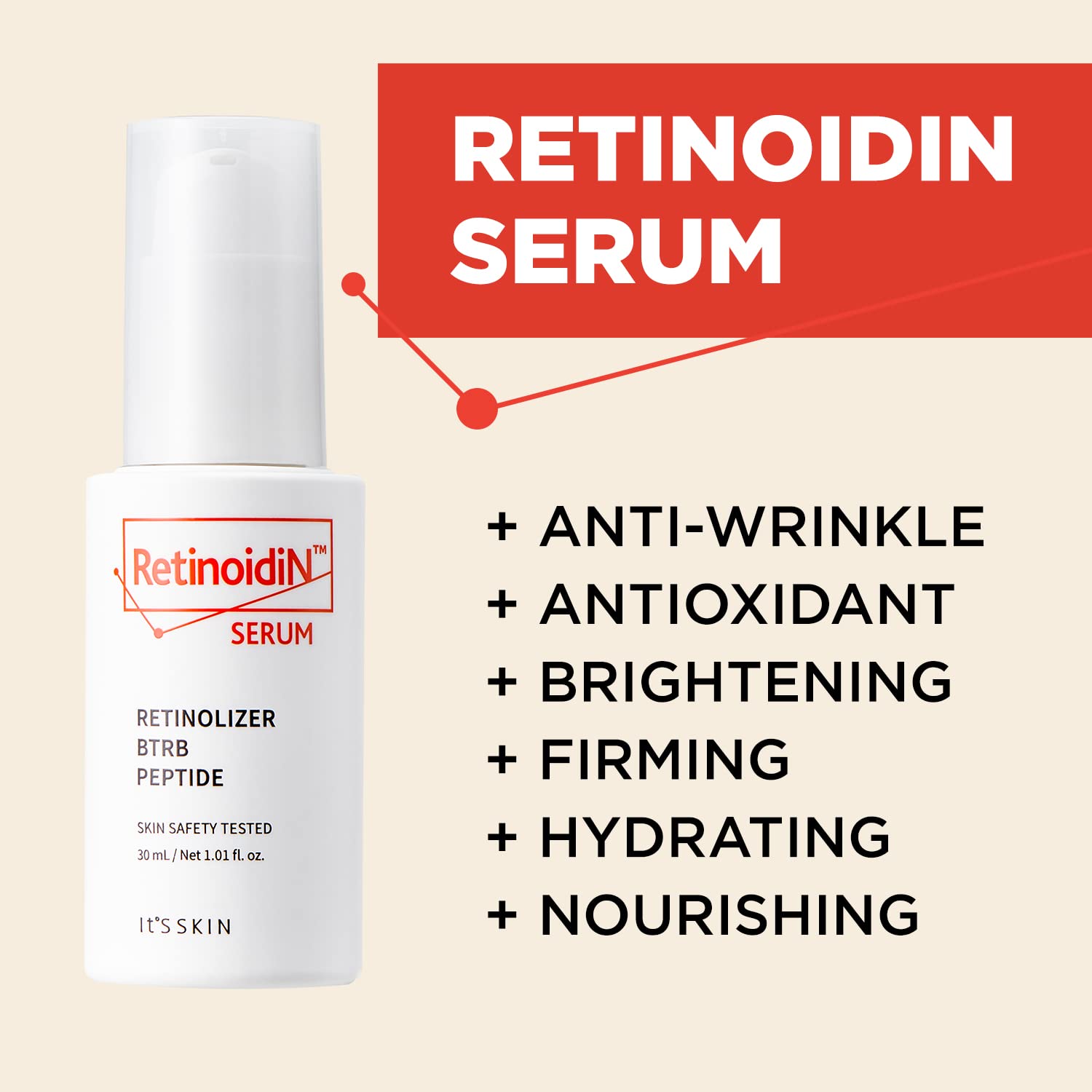 It's Skin - RetinoidiN serum 30ml - Image 2