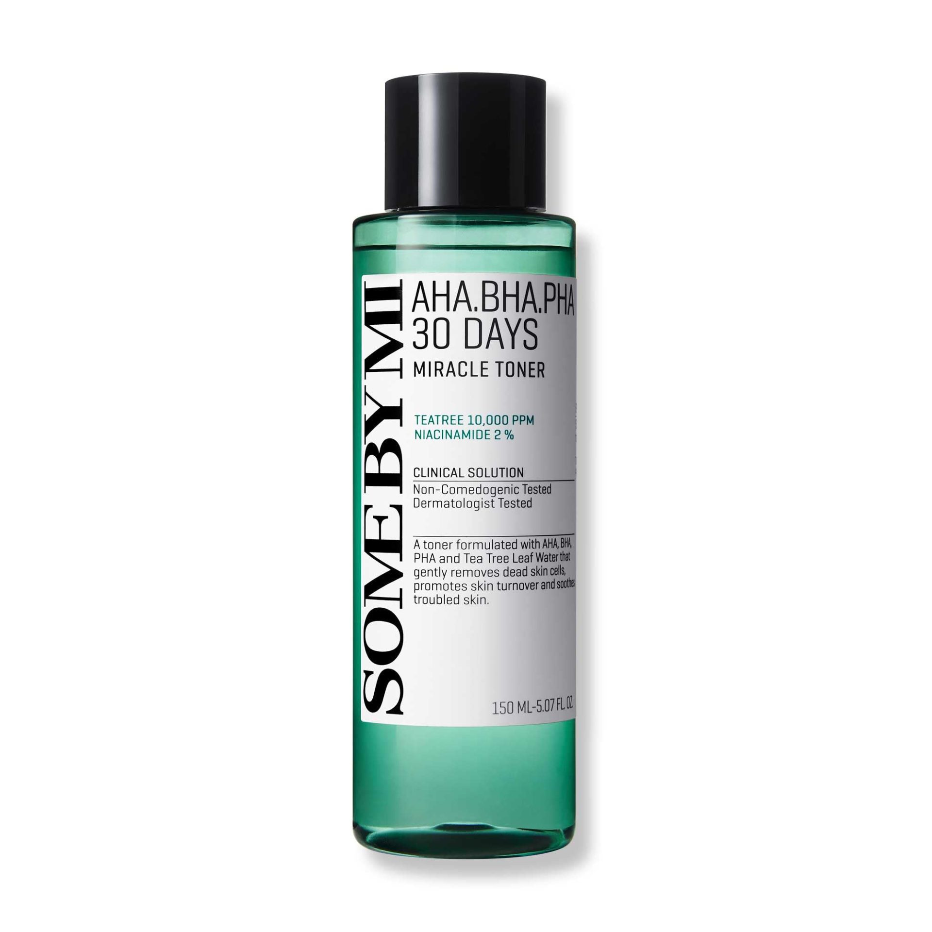 Some by Mi - AHA BHA PHA 30 Days Miracle Toner 150ml - Exfoliating toner with acids