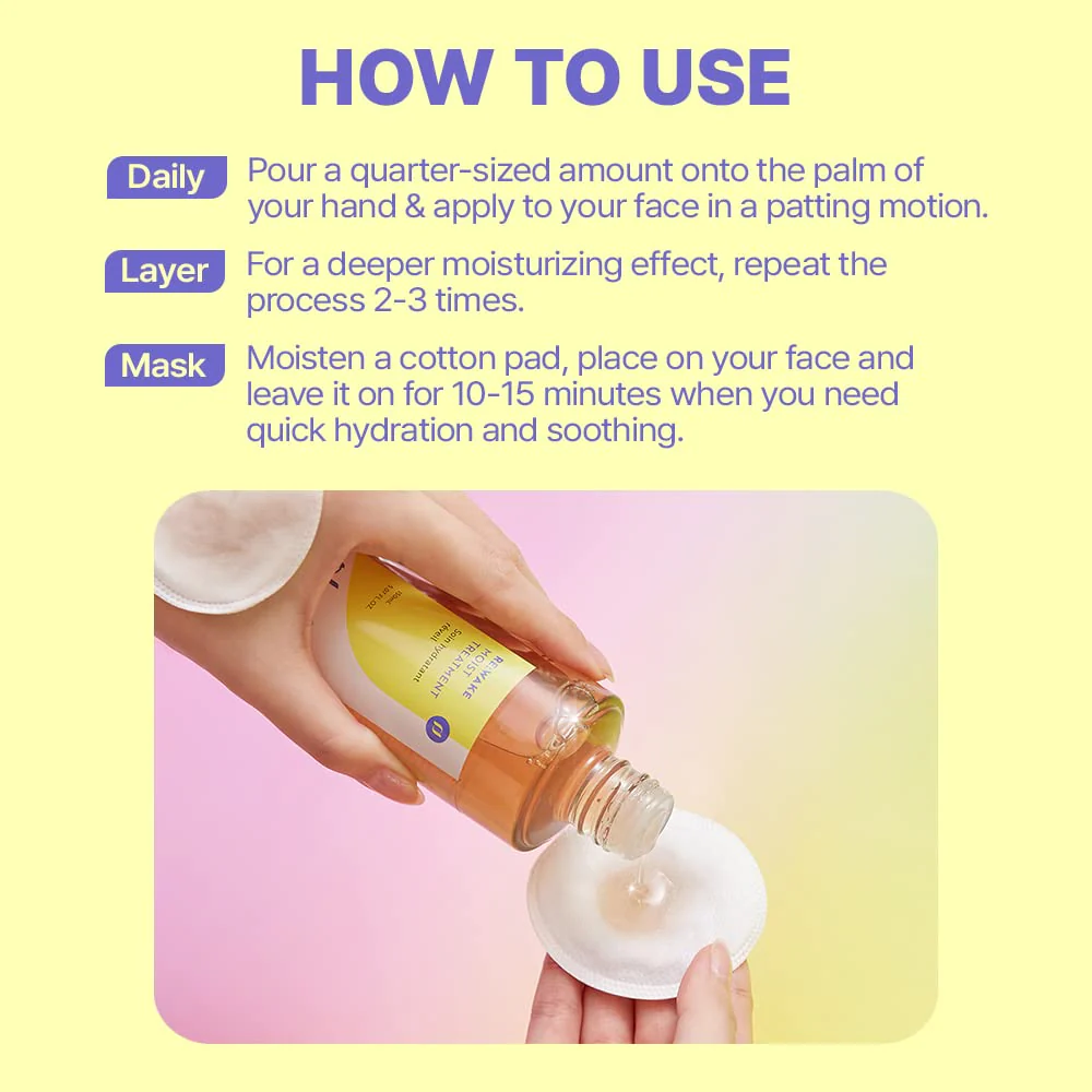 PLODICA Rewake Moist Treatment Toner/Essence 150ml - Image 3