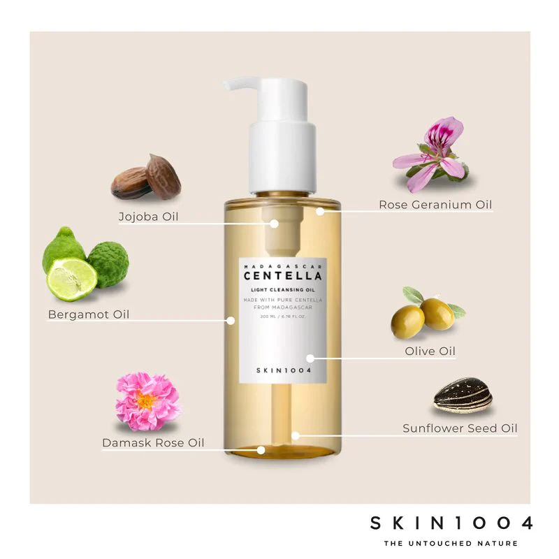 Skin1004 - Madagascar Centella Light Cleansing Oil 200ml - Image 2