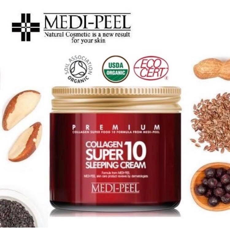 Medi-peel Collagen Super 10 Sleeping Cream 70ml - Image 3