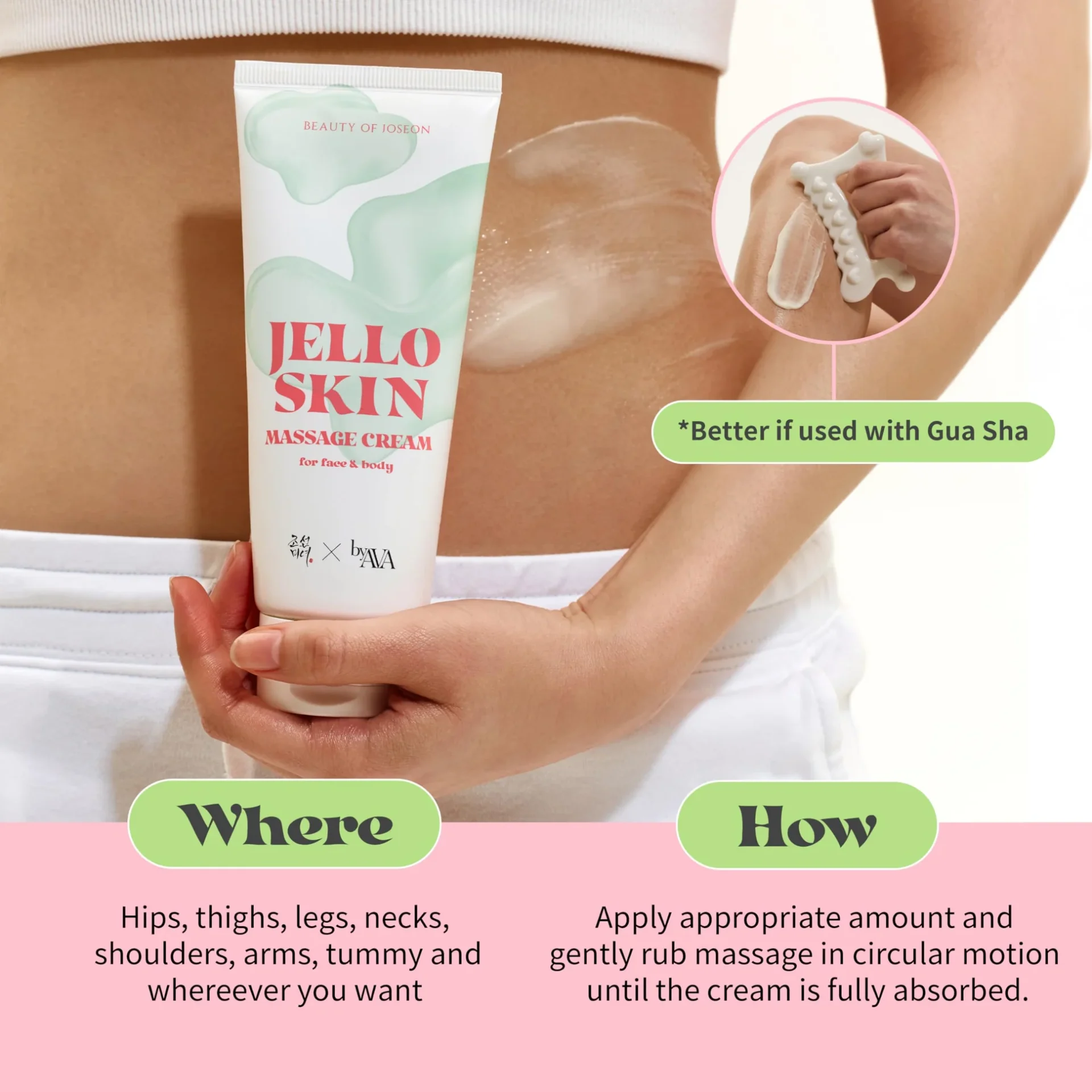 Beauty of Joseon - Jelloskin Massage Cream For Face and Body - Face and Body Massage Cream - 200ml - Image 2