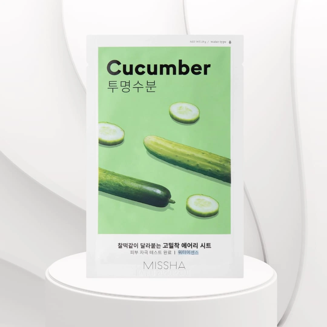 MISSHA Airy Fit Sheet Mask (Cucumber) 19gr