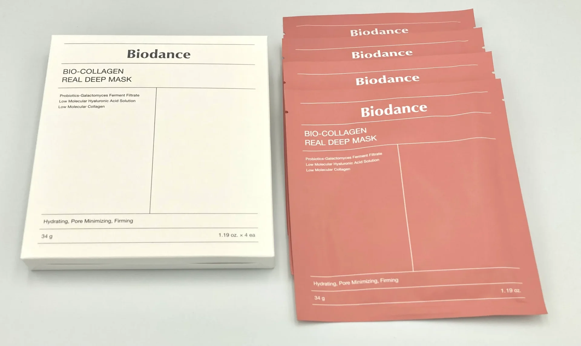 Biodance - Bio-Collagen Real Deep Mask Set - Firming Collagen Face Mask Set - 1pc/34g - Image 2