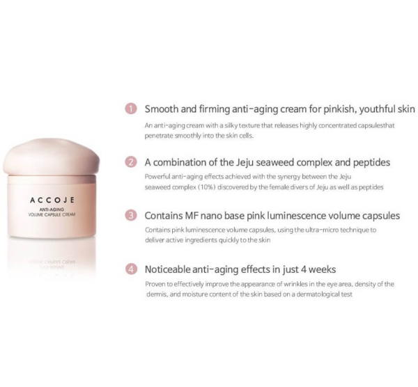Accoje - Anti-Aging Volume Capsule Cream 50ml - Image 2