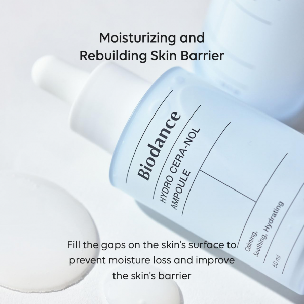 Biodance - Hydro Cera-nol Ampoule - Moisturizing and Soothing Facial Ampoule - 50ml - Image 3