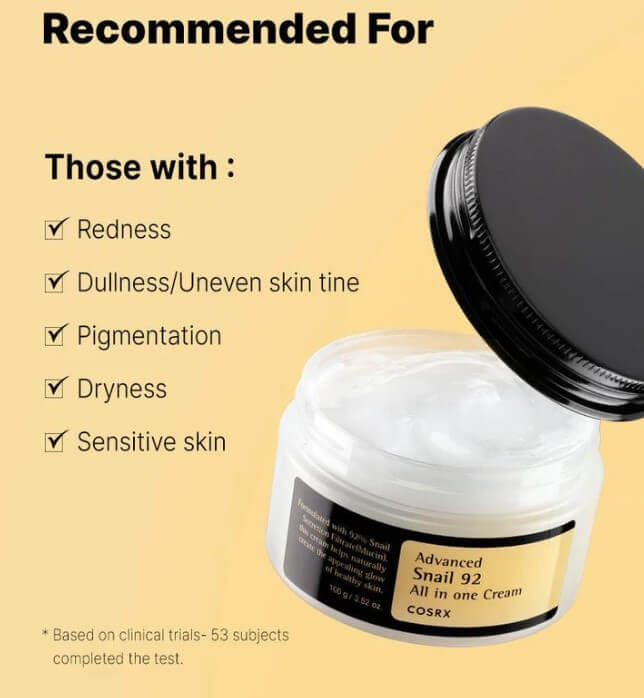 Cosrx - Advanced Snail 92 All in one Cream 100gr - Image 3