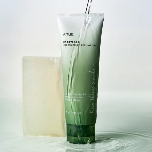 Anua - Heartleaf LHA Moisture Peeling Gel Facial Scrub - 120ml - Image 3