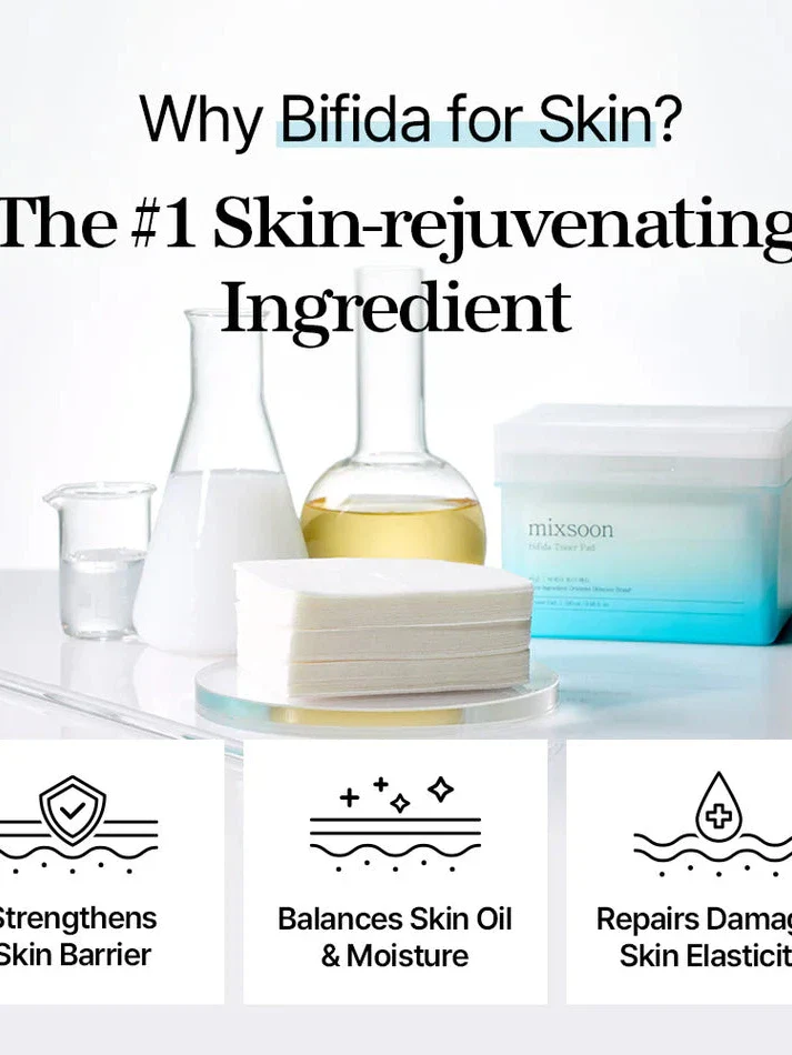 MIXSOON Bifida Toner Pad 70pcs - Image 2