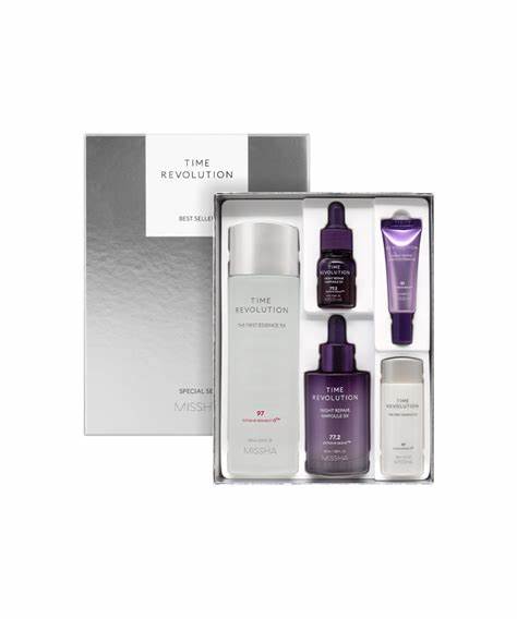 MISSHA Time Revolution Night Repair Bestseller Set 5x - Image 2