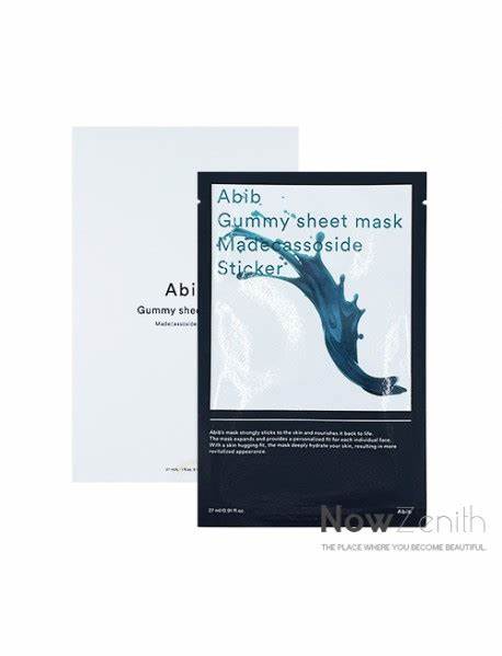 Abib - Gummy Sheet Mask Madecassoside Sticker - Moisturizing Sheet Mask - 27ml