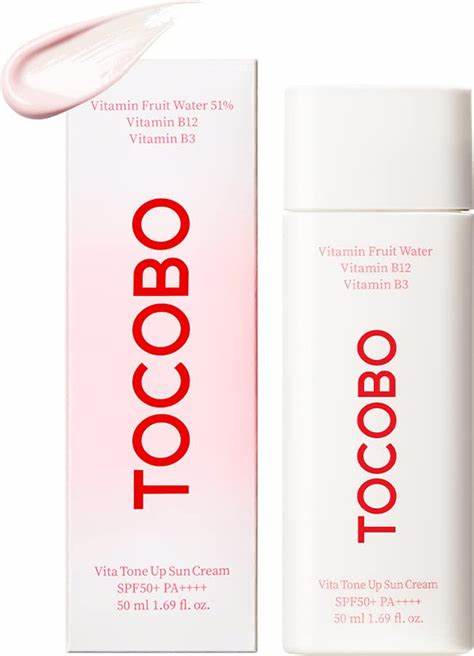 Tocobo - Vita Tone Up Sun Cream SPF50+ PA++++ - Toning Cream with Filter - 50ml