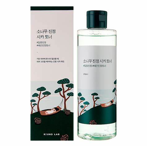 Round Lab - Pine Calming Cica Toner - Moisturizing Facial Toner - 250ml - Image 3