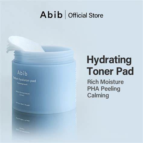 Abib - Sedum Hyaluron Pad Hydrating Touch - Moisturizing Facial Pads - 165ml/75pcs - Image 3