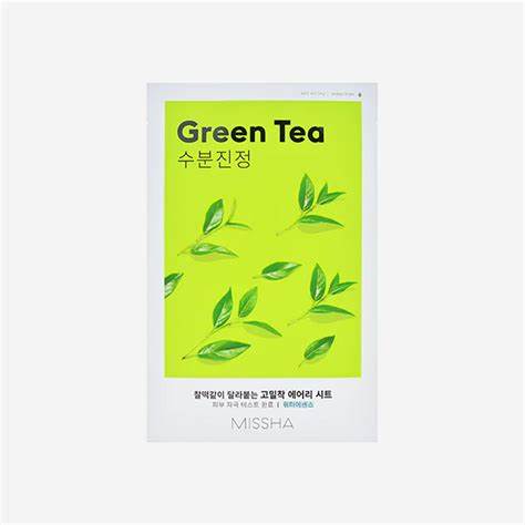 MISSHA Airy Fit Sheet Mask (Green Tea) 19gr