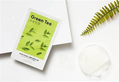 MISSHA Airy Fit Sheet Mask (Green Tea) 19gr - Image 2