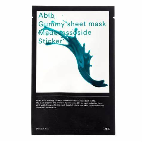 Abib - Gummy Sheet Mask Madecassoside Sticker - Moisturizing Sheet Mask - 27ml - Image 3