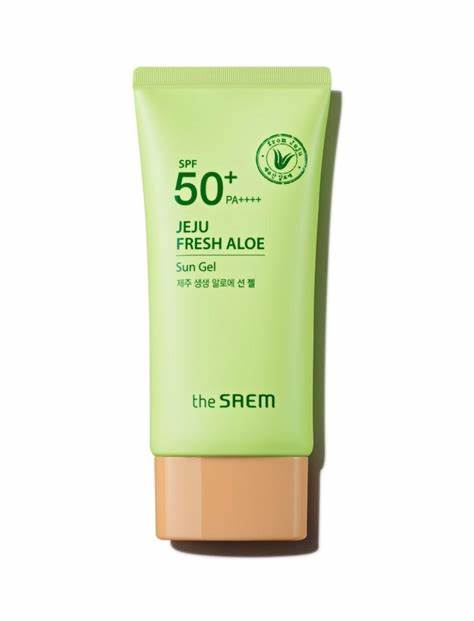 THE SAEM Jeju Fresh Aloe Sun Gel 50ml