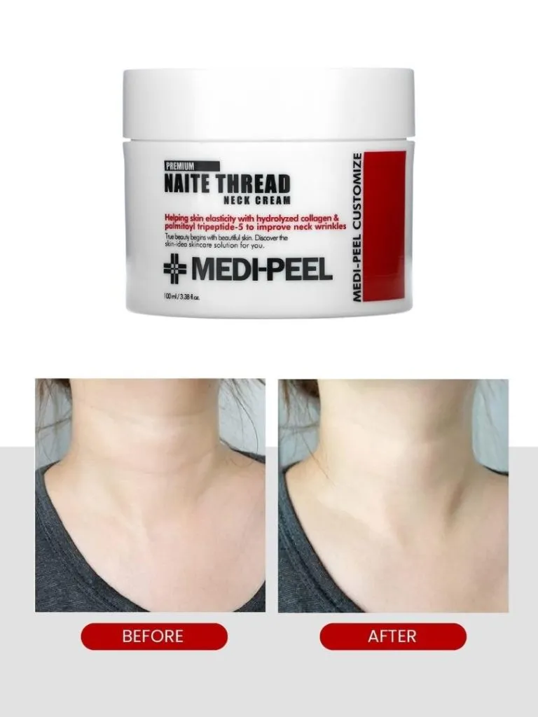 Medi-peel Premium 2.0 Collagen Naite Thread Neck Cream 100ml - Image 3
