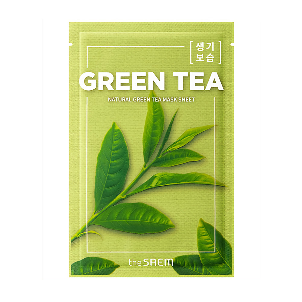 THE SAEM Natural Green Tea Mask Sheet