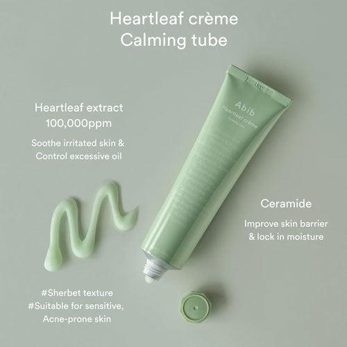 Abib - Heartleaf Creme Calming Tube - Heartleaf Creme Calming Tube - 75ml - Image 3