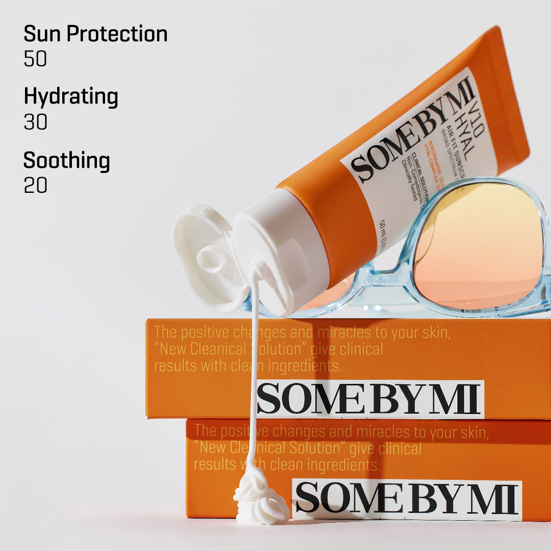 Some By Mi V10 HYAL Airfit Sunscreen SPF50+ 50ml - Image 2