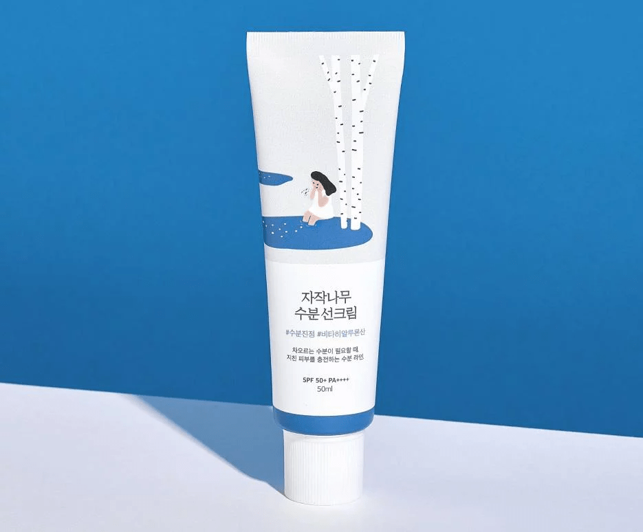 Round Lab - Birch Juice Moisturizing Sun Cream SPF50+ PA++++ - Moisturizing SPF Cream - 50 ml