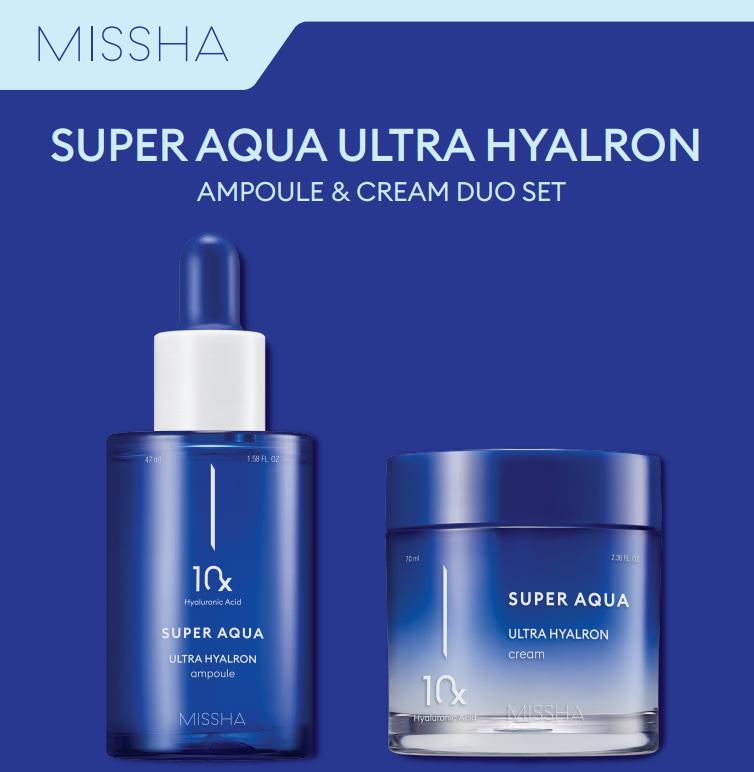 MISSHA Super Aqua Ultra Hyalron Duo Set 2pcs - Image 2