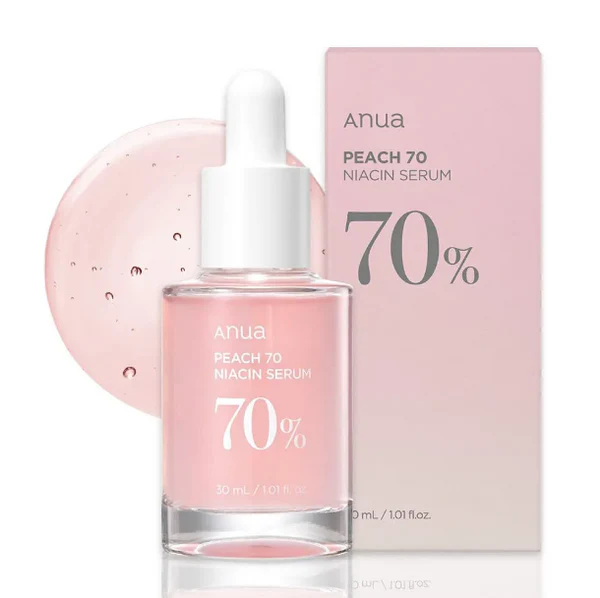 Anua - Peach 70% Niacinamide Serum - Brightening Serum with 70% Peach Extract - 30ml