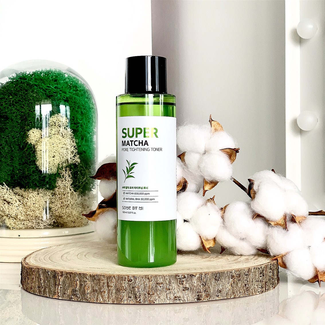 Some by Mi - Super Matcha Pore Tightening Toner (150 ml) - Exfoliating toner with matcha - Image 3