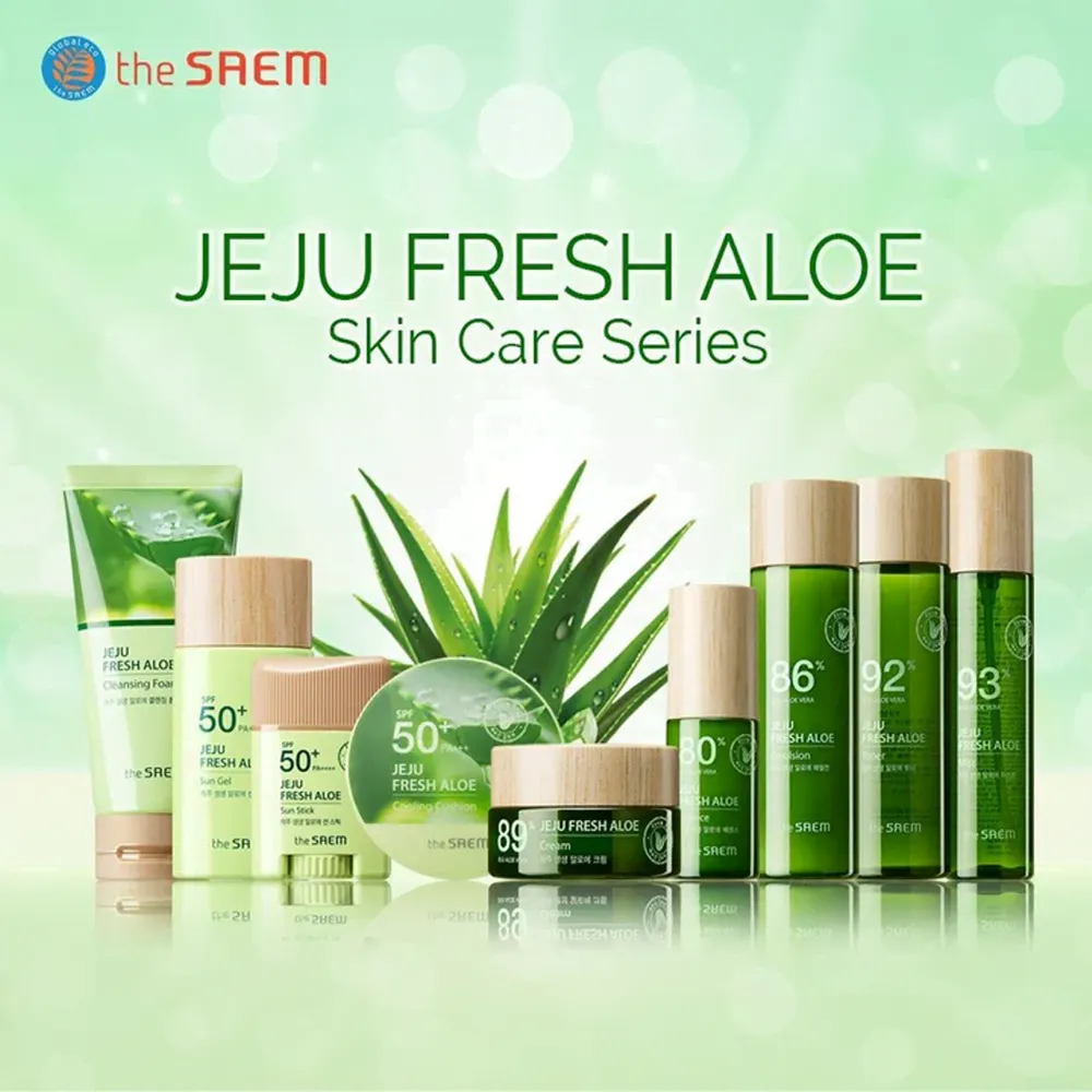 THE SAEM Jeju Fresh Aloe Cream 50ml - Image 2