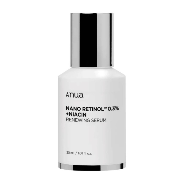 Anua - Nano Retinol 0.3% + Niacin Renewing Serum - Smoothing and Brightening Serum with Retinol - 30ml