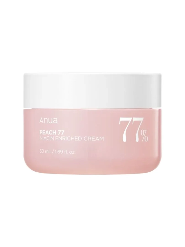 Anua - Peach 77% Niacin Enriched Cream - Ενυδατική Κρέμα Προσώπου με 77% Εκχύλισμα Ροδάκινου - 50ml