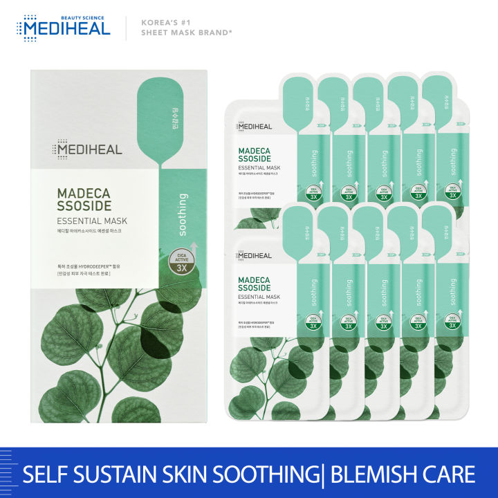 Mediheal Madecassoside Essential Mask – Μάσκα ομορφιάς για σημάδια μετά την ακμή - Image 3
