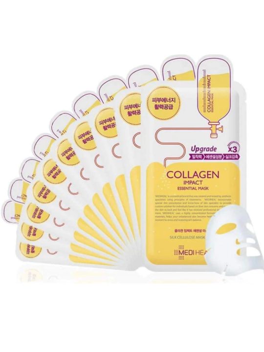Mediheal Collagen Impact Essential mask EX – Μάσκα με θαλάσσιο κολλαγόνο για σφριγηλό και νεανικό δερμα - Image 2