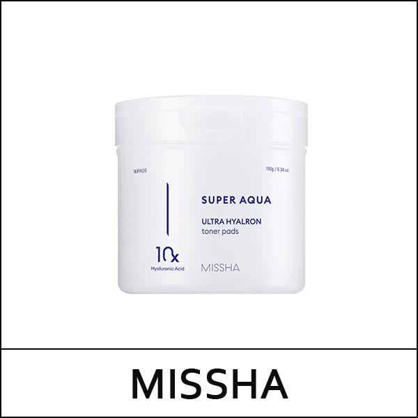 MISSHA Super Aqua Ultra Hyalron Toner Pads 80pcs