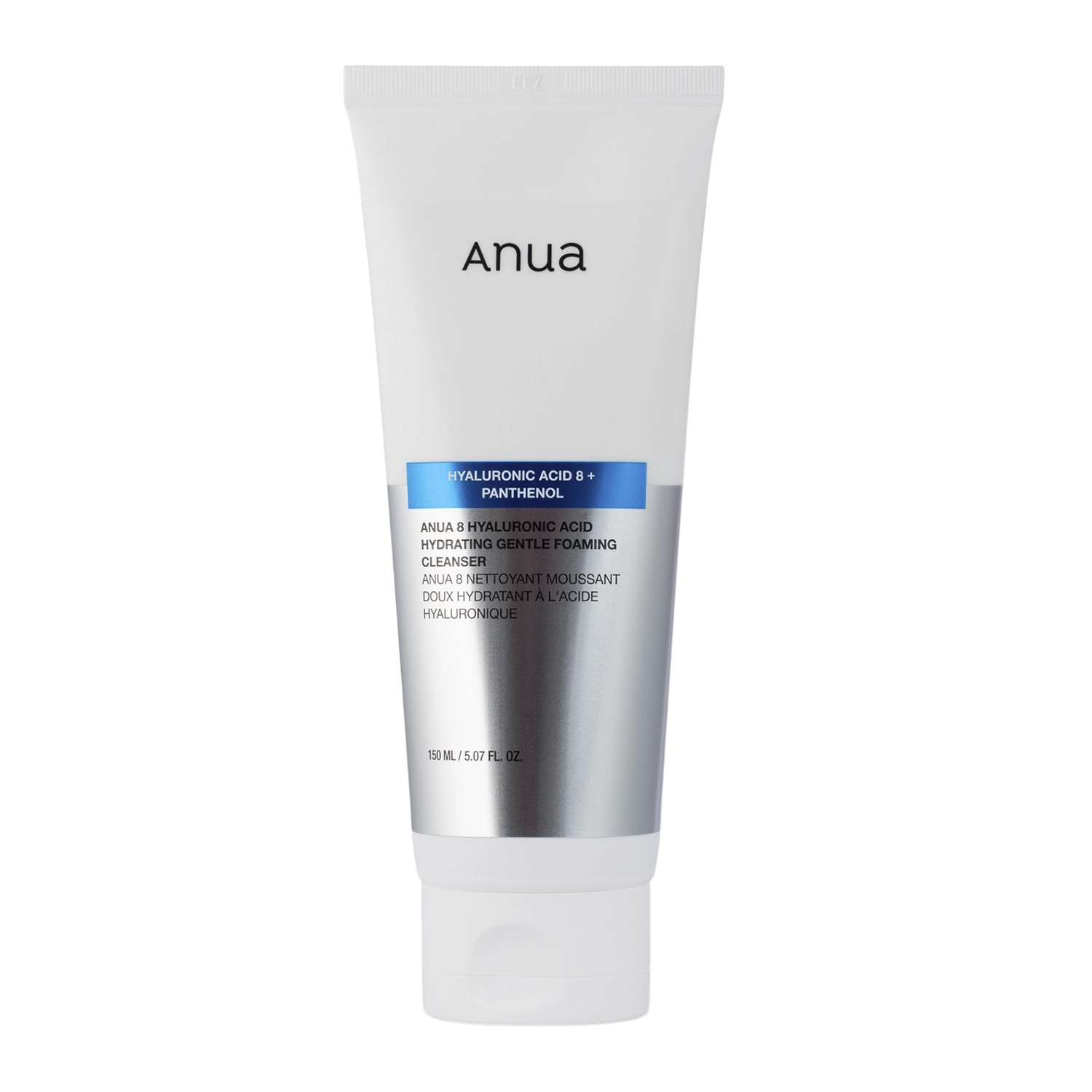 Anua - 8 Hyaluronic Acid Hydrating Gentle Foaming Cleanser - Moisturizing Foaming Facial Cleanser - 150ml
